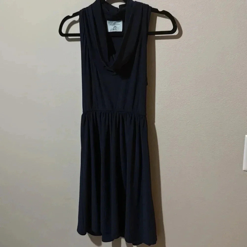 Judith March | navy blue dress, medium. EUC. Made in USA. - Picture 2 of 7
